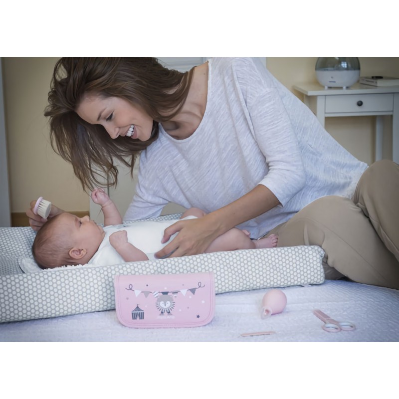 Set Igiene Rosa Neonato Baby Kit Cura del Bebè 89125 Miniland